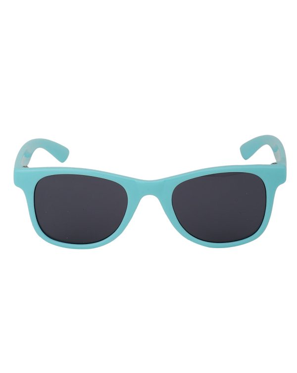 Carlton London Black Lens & Blue Square Sunglasses For Boy Sale