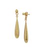 18kt Gold Plated Teardrop Dangling Earring Online