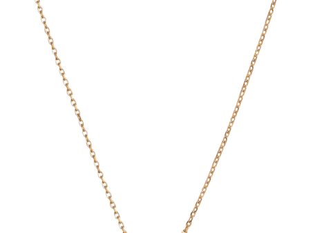 18kt Gold Plated with CZ Heart Necklace for women Online Hot Sale