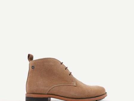 Men Solid Mid-Top Flat Chelsea Boots on Sale