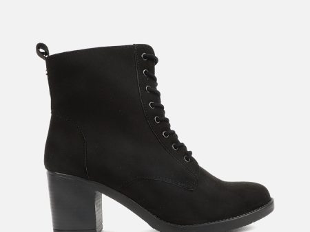 Women Block Heel Boot Hot on Sale