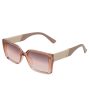 Multi Toned with UV Protected Lens Rectange Sunglass for women Online now