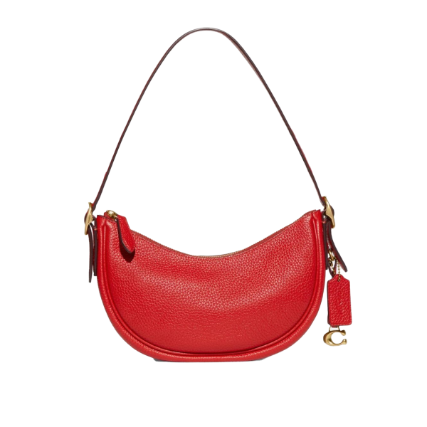 Coach Soft Pebble Leather Luna Shoulder Bag For Discount