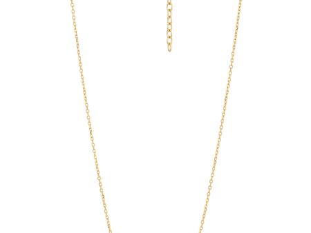 18kt Gold Plated Contemporary Necklace for women For Sale