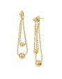 18kt Gold Plated Fancy Drop Earring for women Discount