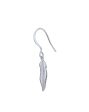 Rhodium Plated Dangling Leaf Drop Earring for women For Cheap