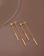 18kt Gold Plated Fancy Drop Earring for women Online