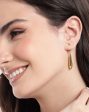 18kt Gold Plated Teardrop Dangling Earring Online