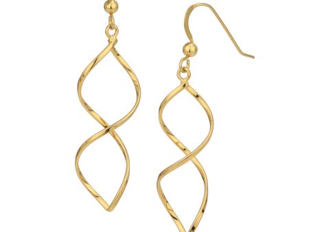 18kt Gold Plated Contemporary Fancy Drop Earring for women Online Sale