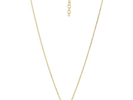 18kt Gold Plated CZ and Star Pendant with Chain for women Online Sale