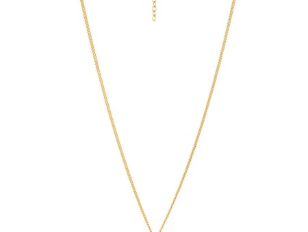 18kt Gold Plated Contemporary Pendant with Chain for men Hot on Sale