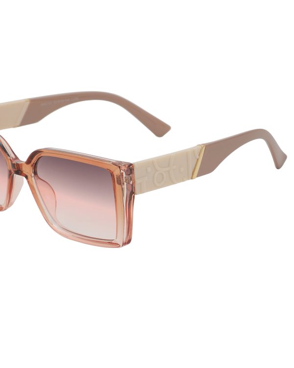 Multi Toned with UV Protected Lens Rectange Sunglass for women Online now