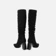 Women Calf Length High Heel Boot Online Sale