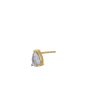 18kt Gold Plated with CZ Teardrop Stud Earring for women Supply