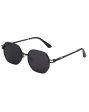 Black Toned with UV Protected Lens Rectangle Sunglass for unisex For Cheap