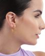 18kt Gold Plated Triple Bar Hoop Earring for women Cheap