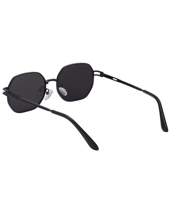 Black Toned with UV Protected Lens Rectangle Sunglass for unisex For Cheap