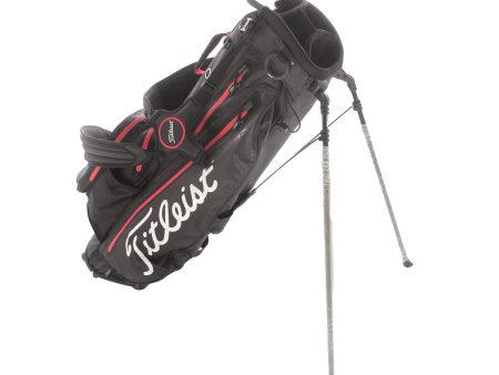 Titleist Stadry Stand Bag - Black Red Online Sale