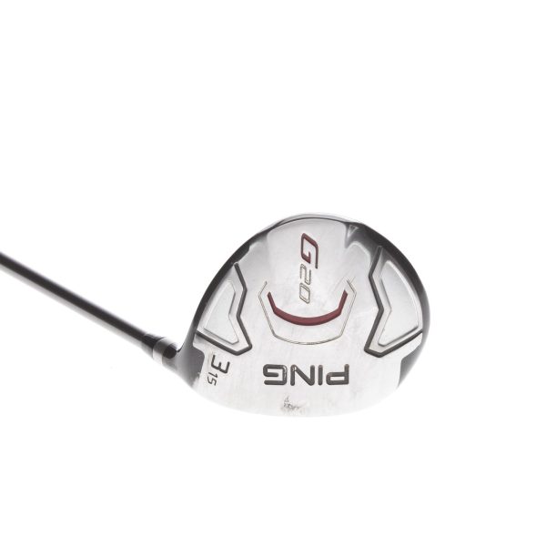 Ping G20 Graphite Mens Right Hand Fairway 3 Wood  15*  Regular - Ping TFC 169 Online now