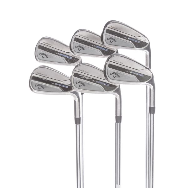 Callaway Paradym Ai Smoke Steel Mens Right Hand Irons 5-PW Regular - True Temper Elevate MPH 95 Sale