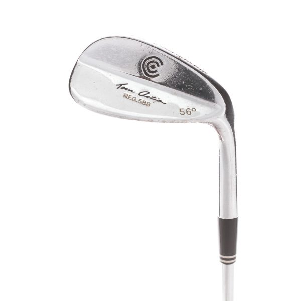 Cleveland Tour Action Steel Mens Right Hand Sand Wedge 56* 10 Bounce S Grind Stiff - Dynamic Gold Cheap