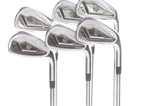 Wilson D-7 Forged Steel Mens Right Hand Irons 5-PW -0.5  Regular - KBS Tour 105g For Sale