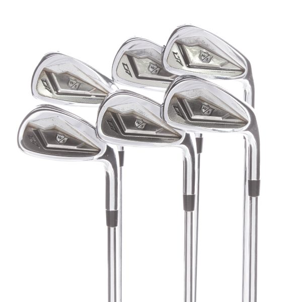 Wilson D-7 Forged Steel Mens Right Hand Irons 5-PW -0.5  Regular - KBS Tour 105g For Sale