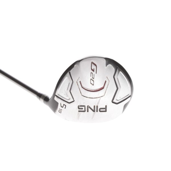 Ping G20 Graphite Mens Right Hand Fairway 5 Wood  18*  Regular - Ping TFC 169 F Hot on Sale