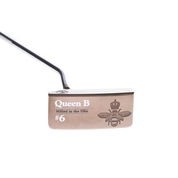 Bettinardi Queen B #6 Mens Left Hand Putter 35.5  Mid-Mallet - Lamkin For Sale