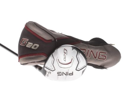 Ping G20 Graphite Mens Right Hand Fairway 5 Wood  18*  Regular - Ping TFC 169 F Hot on Sale