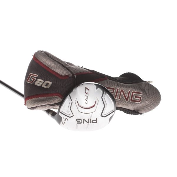 Ping G20 Graphite Mens Right Hand Fairway 5 Wood  18*  Regular - Ping TFC 169 F Hot on Sale