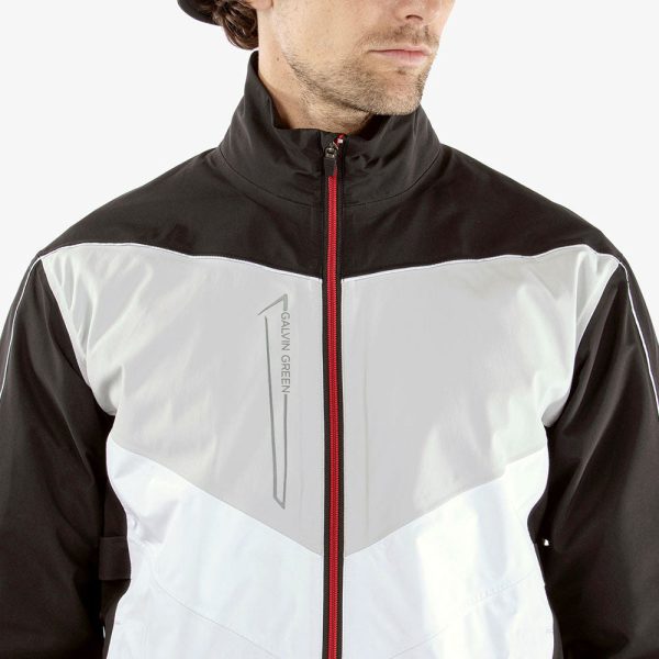 Galvin Green Armstrong Gore-Tex Paclite Waterproof Jacket - Black White Red Online