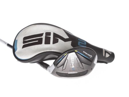 TaylorMade Sim 2 Max Graphite Mens Right Hand 4 Hybrid 22* Regular - Ventus 6 Online