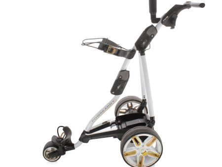 PowaKaddy FW5i 3-Wheel Electric Trolley Frame Only - White For Sale