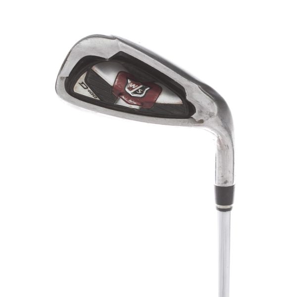 Wilson D100 Steel Mens Right Hand Sand Wedge    Uniflex - Wilson Staff Half + Half 76G on Sale