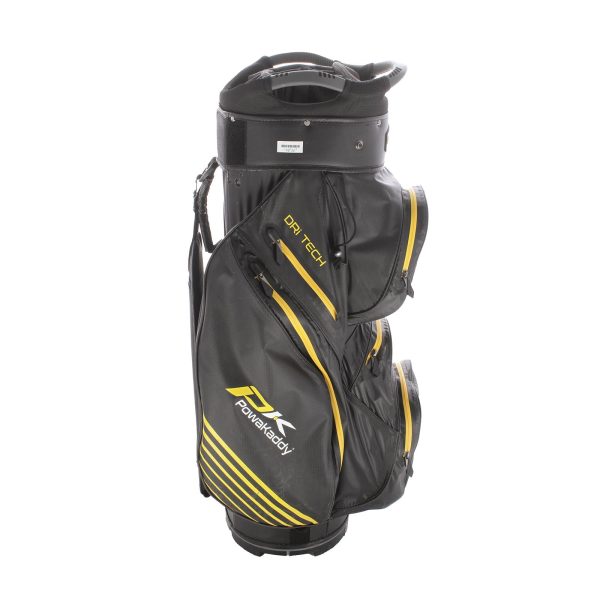 Powakaddy Dri Tech Cart Bag - Black Yellow For Discount