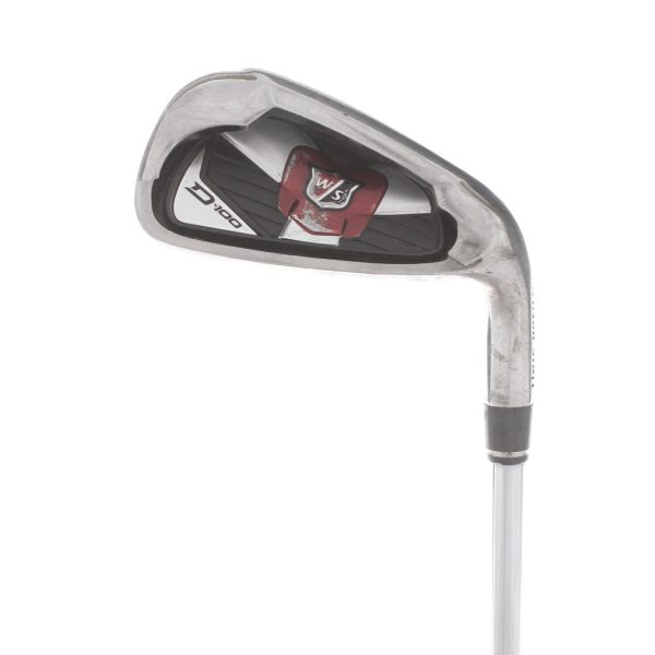 Wilson D100 Steel Mens Right Hand 8 Iron    Uniflex - True Temper Online Hot Sale