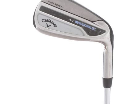 Callaway Paradym Ai Smoke Steel Mens Right Hand Sand Wedge 54* Stiff - True Temper Elevate MPH on Sale