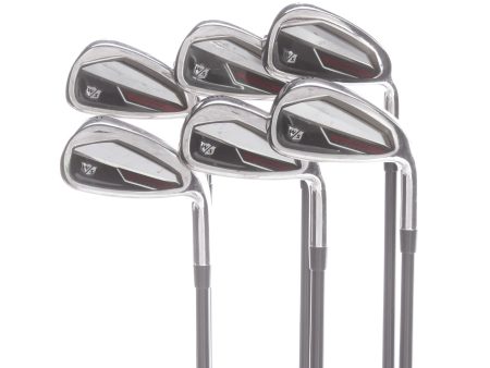 Wilson Staff Dynapower Graphite Mens Right Hand Irons 5-PW Senior - Tensei AV Grey 55 A Online Hot Sale