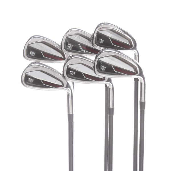 Wilson Staff Dynapower Graphite Mens Right Hand Irons 5-PW Senior - Tensei AV Grey 55 A Online Hot Sale