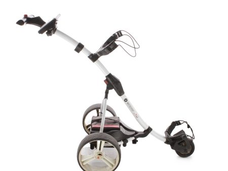 Motocaddy S1 3-Wheel Electric Trolley 18 Hole Lead Acid - White Supply