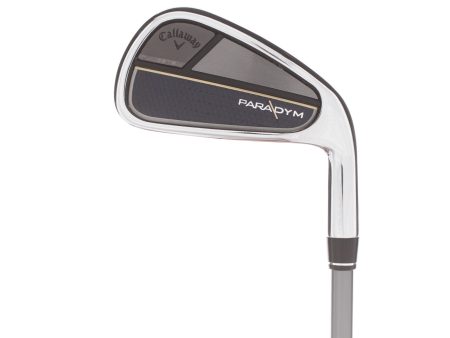 Callaway Paradym Forged 455 Graphite Mens Right Hand 4 Iron Stiff - Hzrdus 75G For Cheap