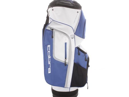 Cobra Fly Xl Bag Cart Bag - White Blue Online now