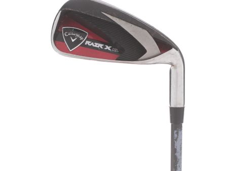 Callaway Razr X HL Graphite Mens Right Hand 6 Iron Regular - Callaway 75g For Sale