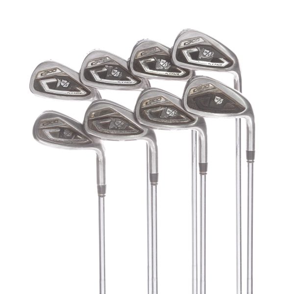 Wilson C300 Steel Mens Right Hand Irons 4-SW    Regular - KBS Tour Regular For Sale