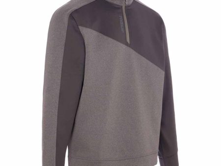 ProQuip Levante Midlayer Sweater - Mid Grey Cheap