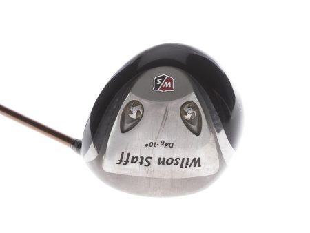 Wilson Staff Dd6 Graphite Mens Right Hand Driver 10* Stiff - Aldila NVS-DL 65 For Discount