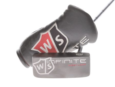 Wilson Infinite West Loop Mens Right Hand Putter 34  Blade - Wilson Infinite on Sale