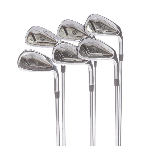 Wilson D7 Forged Steel Mens Right Hand Irons 5-PW Regular - KBS $-Taper Lite 95 on Sale