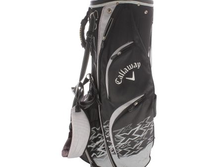 Callaway X-Series Stand Bag - Black Silver Fashion